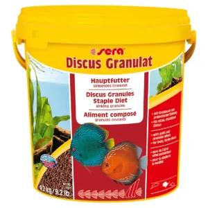 Sera Discus Granulat Nature, Hauptfutter-Granulat, 10 Liter Top-Preis